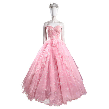 Disney Sleeping Beauty Aurora Princess Dress Cosplay Costume - Edizione B