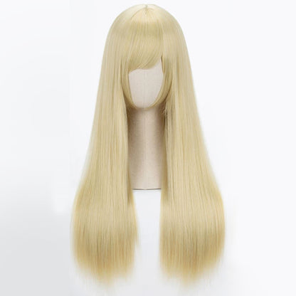 Final Fantasy XIV FF14 Ryne Golden Cosplay Wig