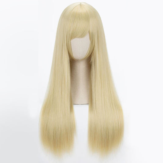 Final Fantasy XIV FF14 Ryne Golden Cosplay Wig