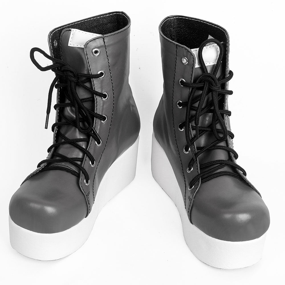 Akatsuki Deidara aus Naruto Halloween Weiße Schuhe Cosplay Stiefel