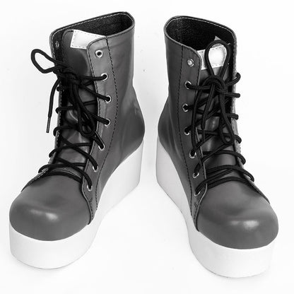 Akatsuki Deidara aus Naruto Halloween Weiße Schuhe Cosplay Stiefel