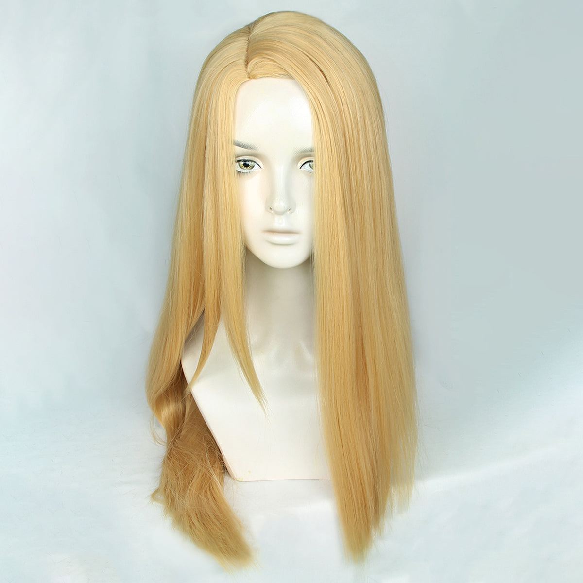 Final Fantasy XIV FF14 Zenos Yae Galvus Golden Cosplay Wig