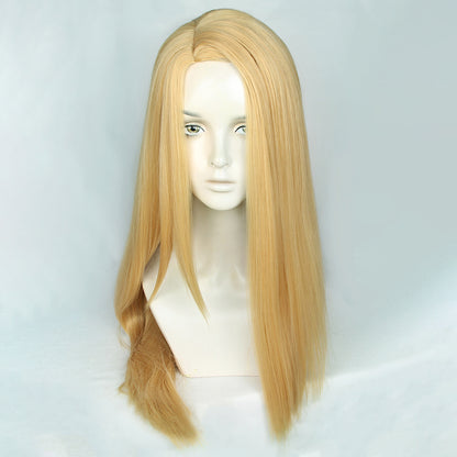 Final Fantasy XIV FF14 Zenos Yae Galvus Golden Cosplay Wig