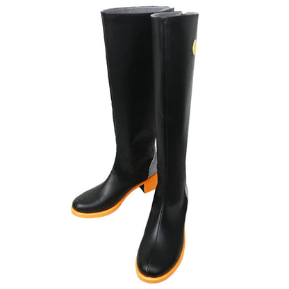 Guilty Gear STRIVE Millia Rage Black Shoes Cosplay Boots