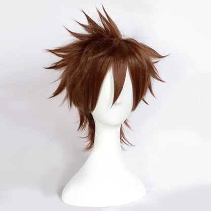 Digimon Adventure Digital Monster Tai Kamiya Taichi Yagami Brown Cosplay Wig - Only Wig
