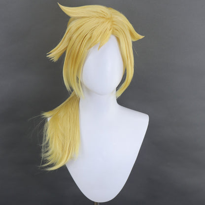 Tronçonneuse Homme Denji Doré Cosplay Perruque