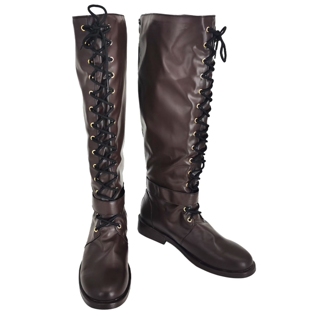 Akatsuki Deidara de Naruto Halloween zapatos blancos botas de Cosplay