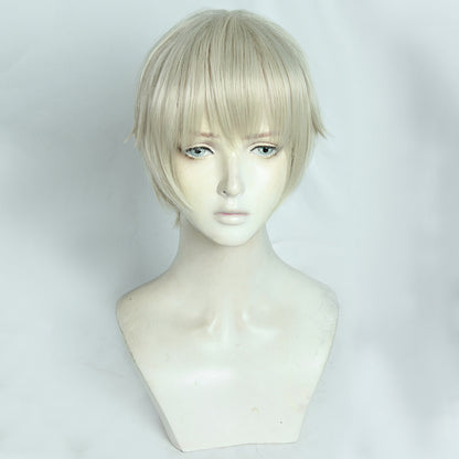 Genshin Impact Yelan Noir Violet Cosplay Perruque