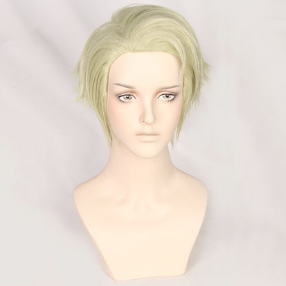 Genshin Impact Yelan Negro Morado Cosplay Peluca