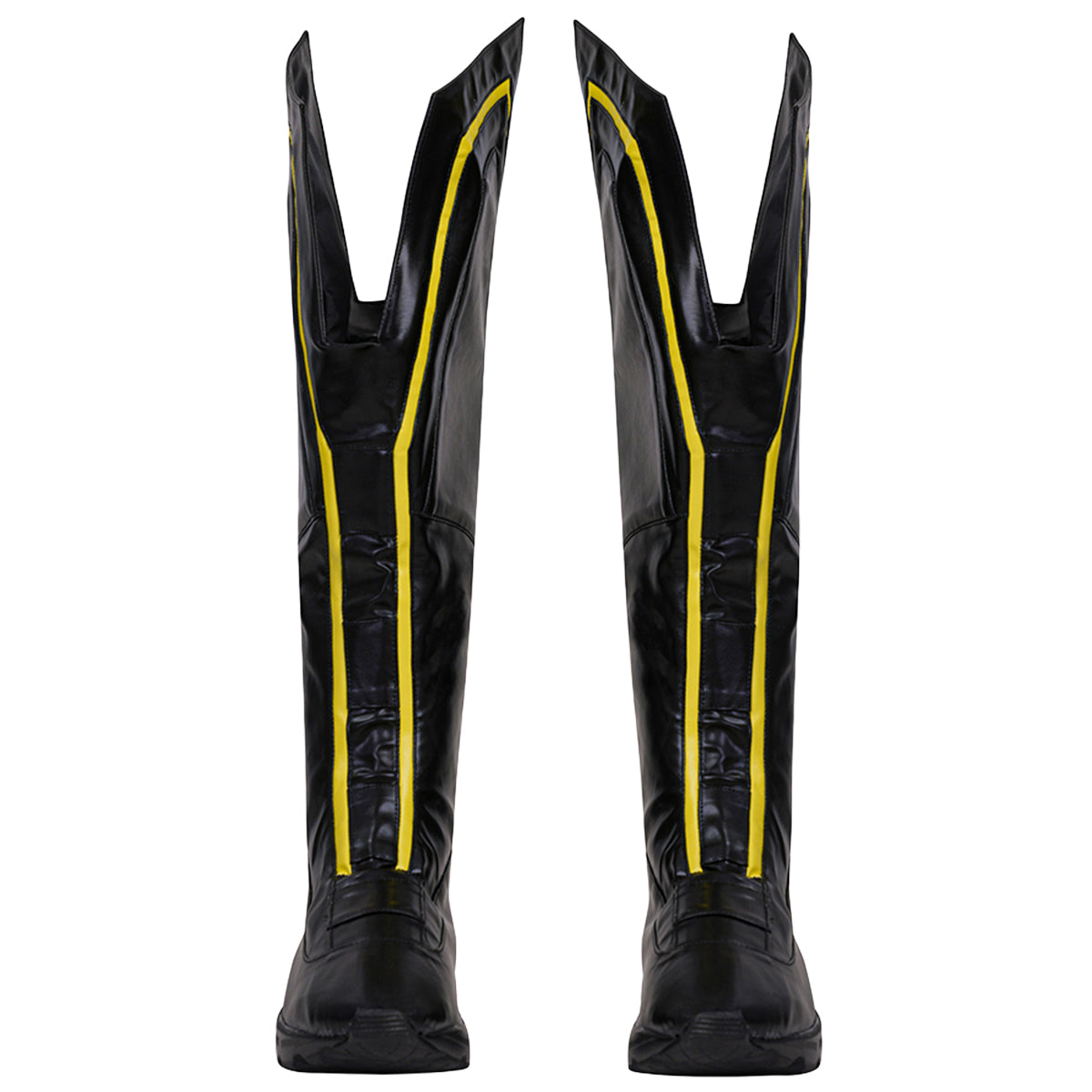 PS5 2026 Marvel Wolverine Logan Howlett Black Shoes Cosplay Boots