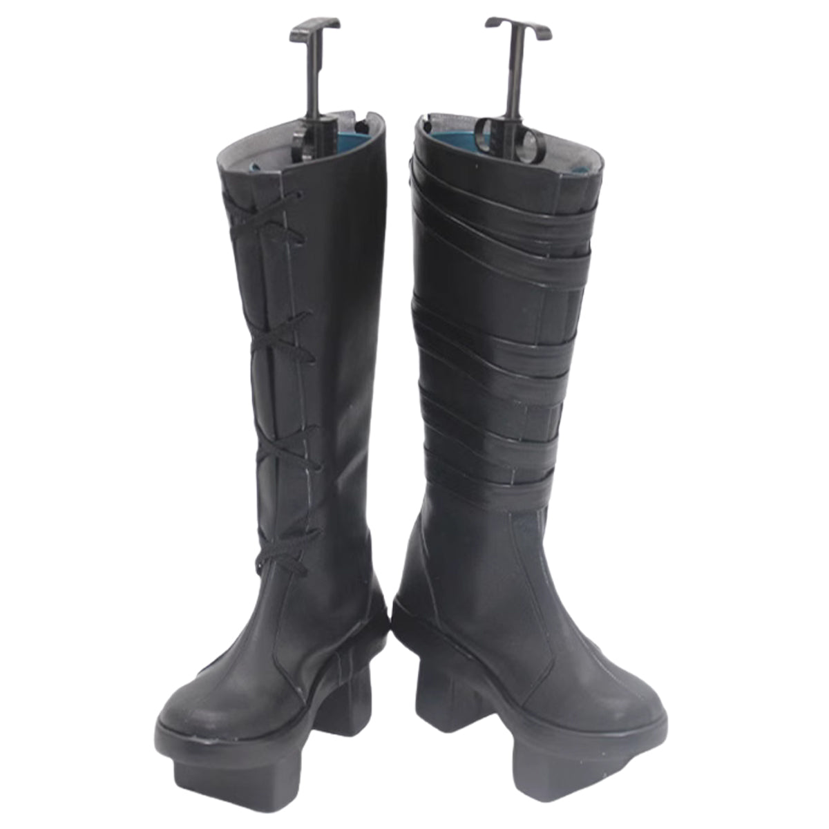 Akatsuki Deidara de Naruto Halloween zapatos blancos botas de Cosplay