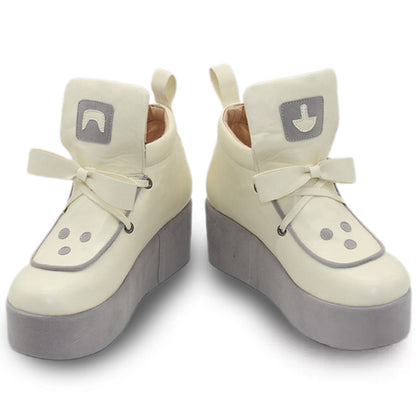 Akatsuki Deidara aus Naruto Halloween Weiße Schuhe Cosplay Stiefel