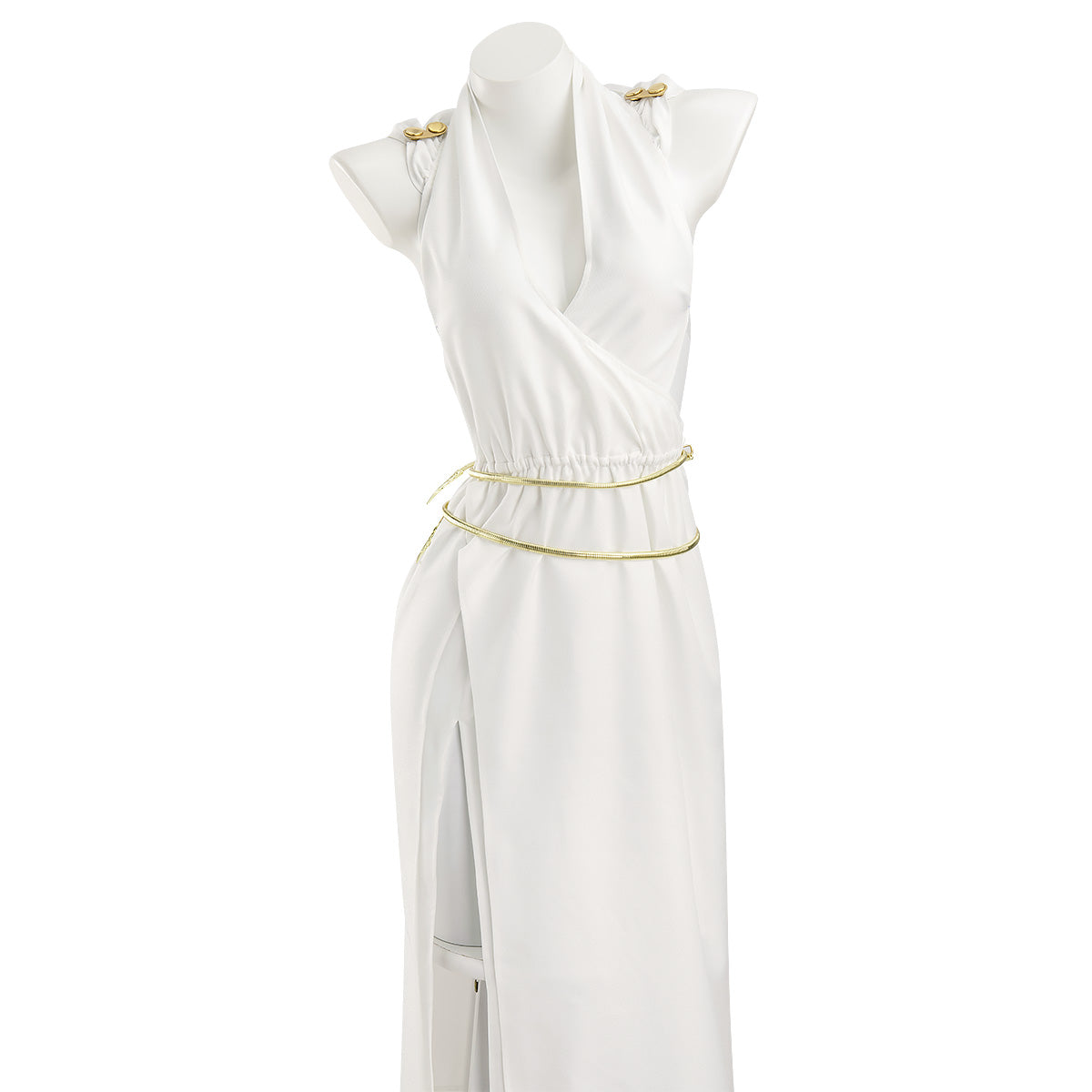 Baldur's Gate III Baldur s Gate 3 BG3 Shadowheart Elegant Robe White Dress Only Robe Cosplay Female / XL Baldur's Gate III Baldur s Gate 3 BG3 Shadowheart Elegant Robe White Dress Only Robe Cosplay Female / XL