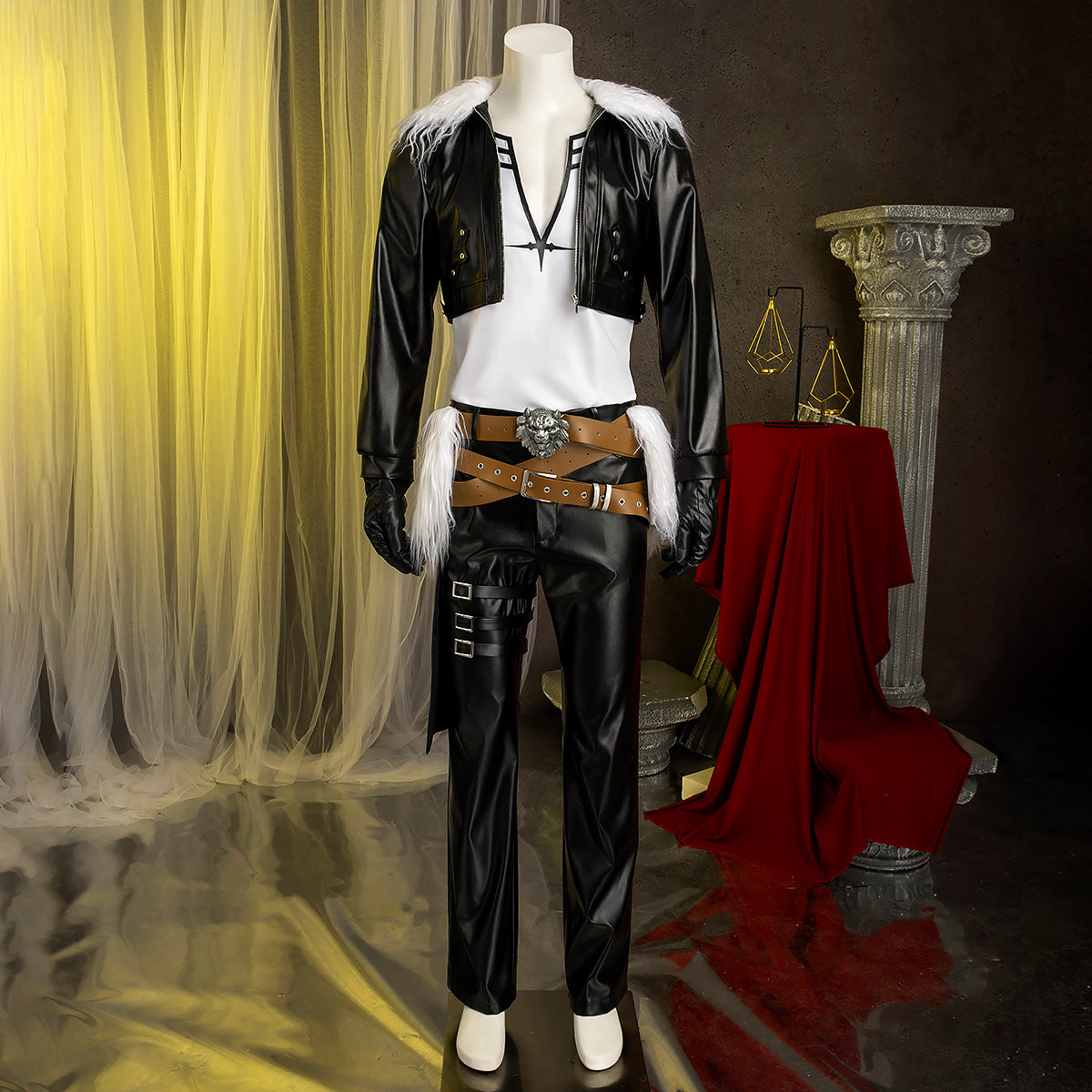 Final Fantasy VIII Squall Leonhart Sukōru reonhāto Cosplay Costume