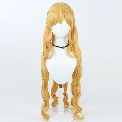 Honkai: Parrucca cosplay Star Rail Welt Yang Brown