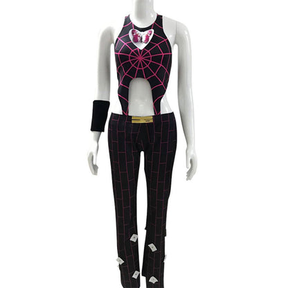 JoJo's Bizarre Adventure: Stone Ocean Jolyne Cujoh Black Cosplay Costume