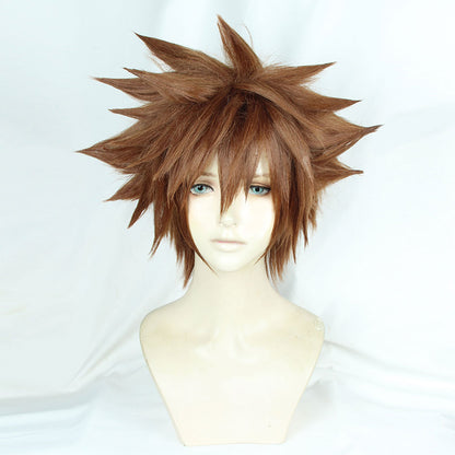 Tronçonneuse Homme Denji Doré Cosplay Perruque