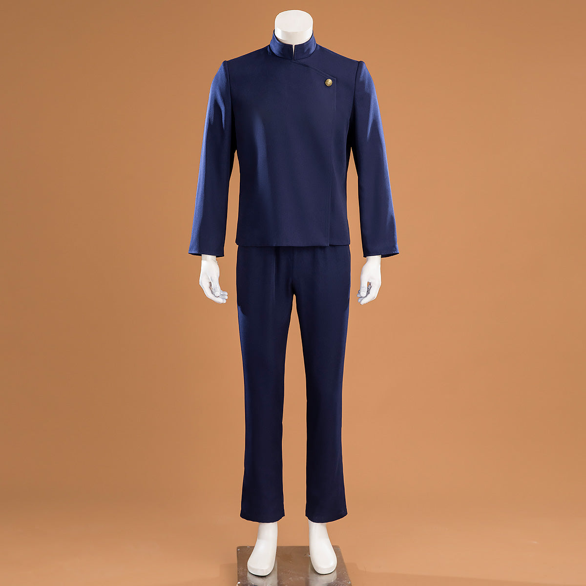 Jujitsu Fight Gojo satoru Deep Blue Cosplay Costume