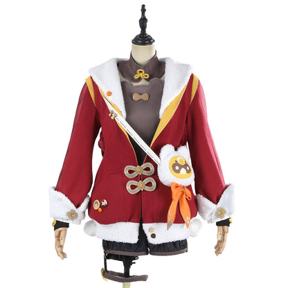 Genshin Impact Lantern Rite 5.3 Version Xiangling New Skin Cosplay Costume