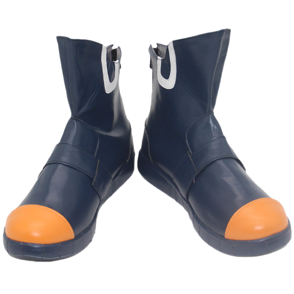 Akatsuki Deidara de Naruto Halloween zapatos blancos botas de Cosplay