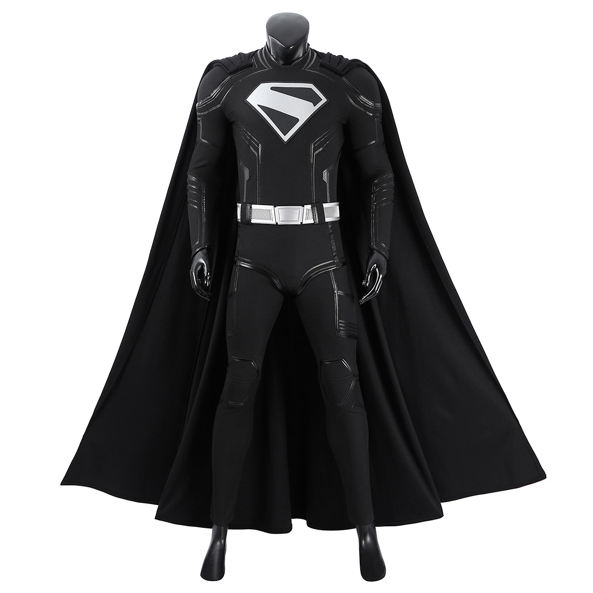 Super Hero: Legacy Clark Black Outfit Cosplay Costume