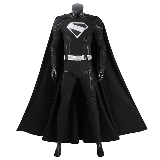 Super Hero: Legacy Clark Black Outfit Cosplay Costume