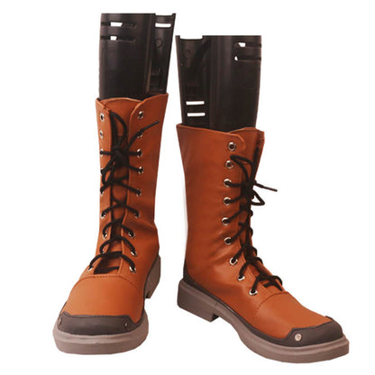 TRIGUN Trigun Stampede Vash the Stampede Brown Shoes Cosplay Boots
