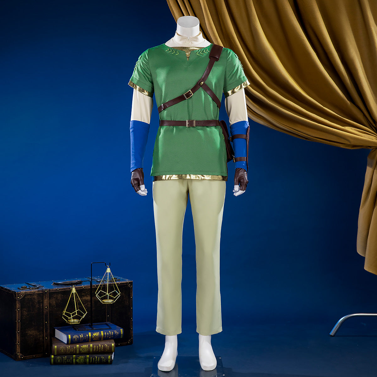 TLOZ Twilight Princess Link Green Cosplay Costume