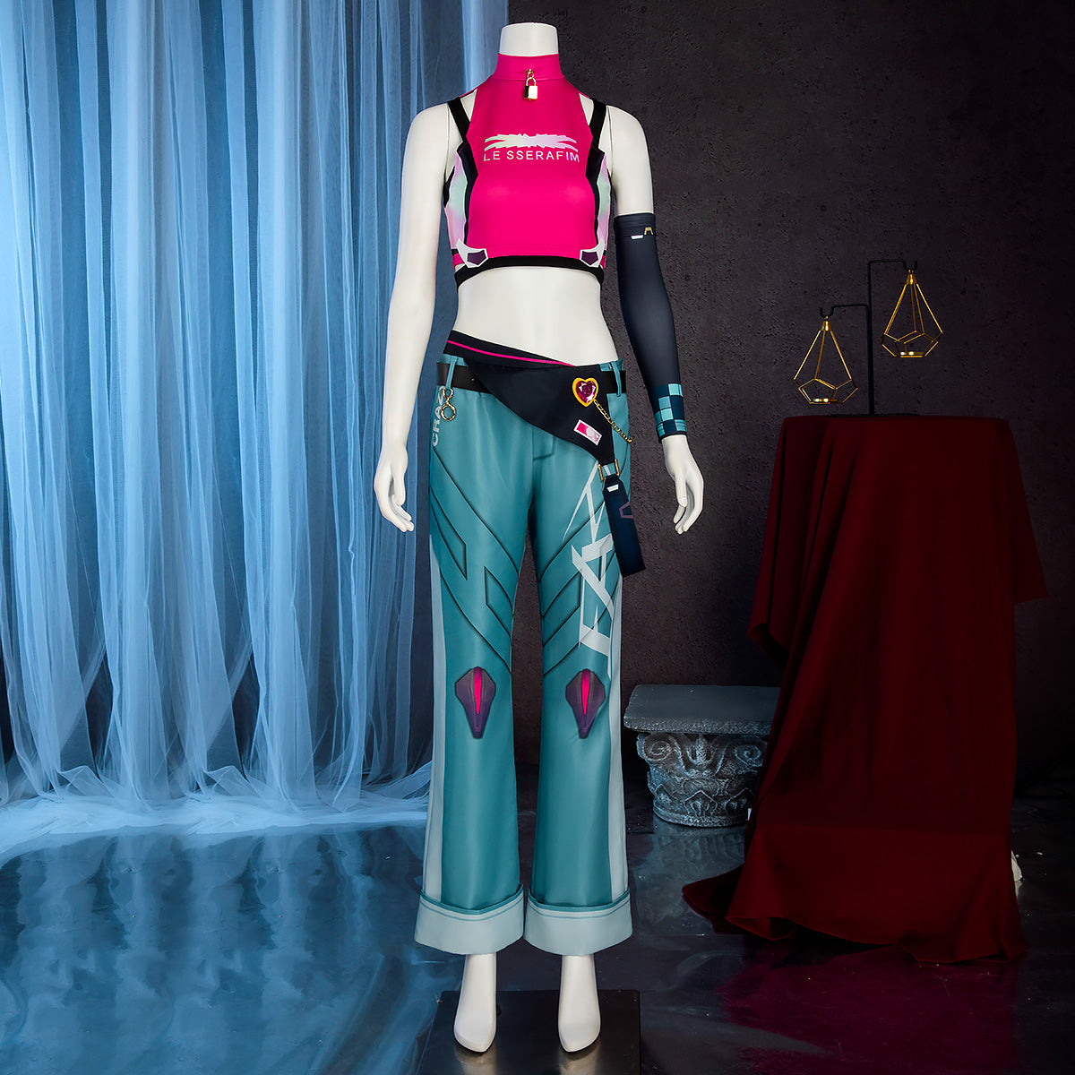 OVERWATCH 2 X LE SSERAFIM FEARLESS Juno Cosplay Costume
