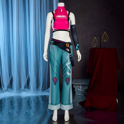 OVERWATCH 2 X LE SSERAFIM FEARLESS Juno Cosplay Costume