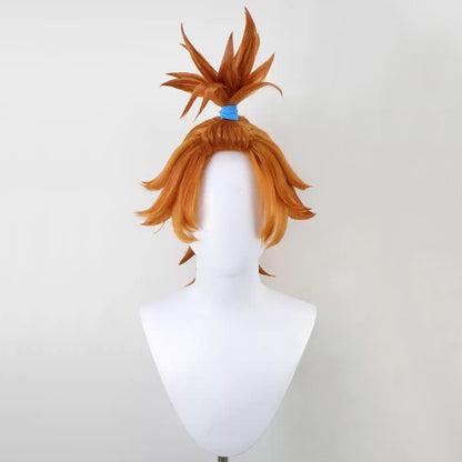 Tronçonneuse Homme Denji Doré Cosplay Perruque