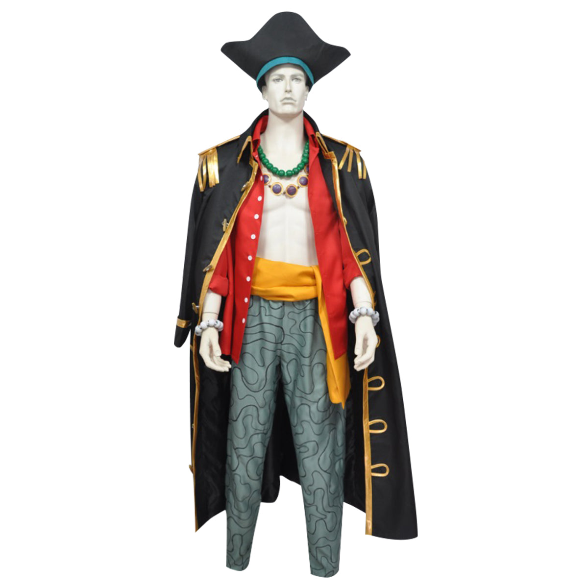 One Piece Marshall D. Teach Cosplay Costume - B Edition