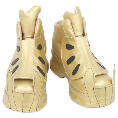 Akatsuki Deidara de Naruto Halloween zapatos blancos botas de Cosplay