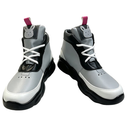 Akatsuki Deidara aus Naruto Halloween Weiße Schuhe Cosplay Stiefel