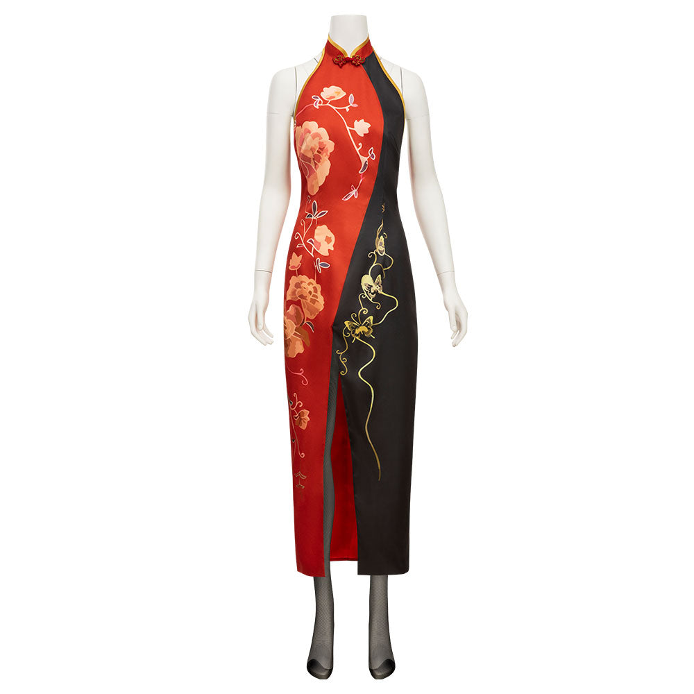 RE IV 4 Remake Cheongsam Cosplay Costume