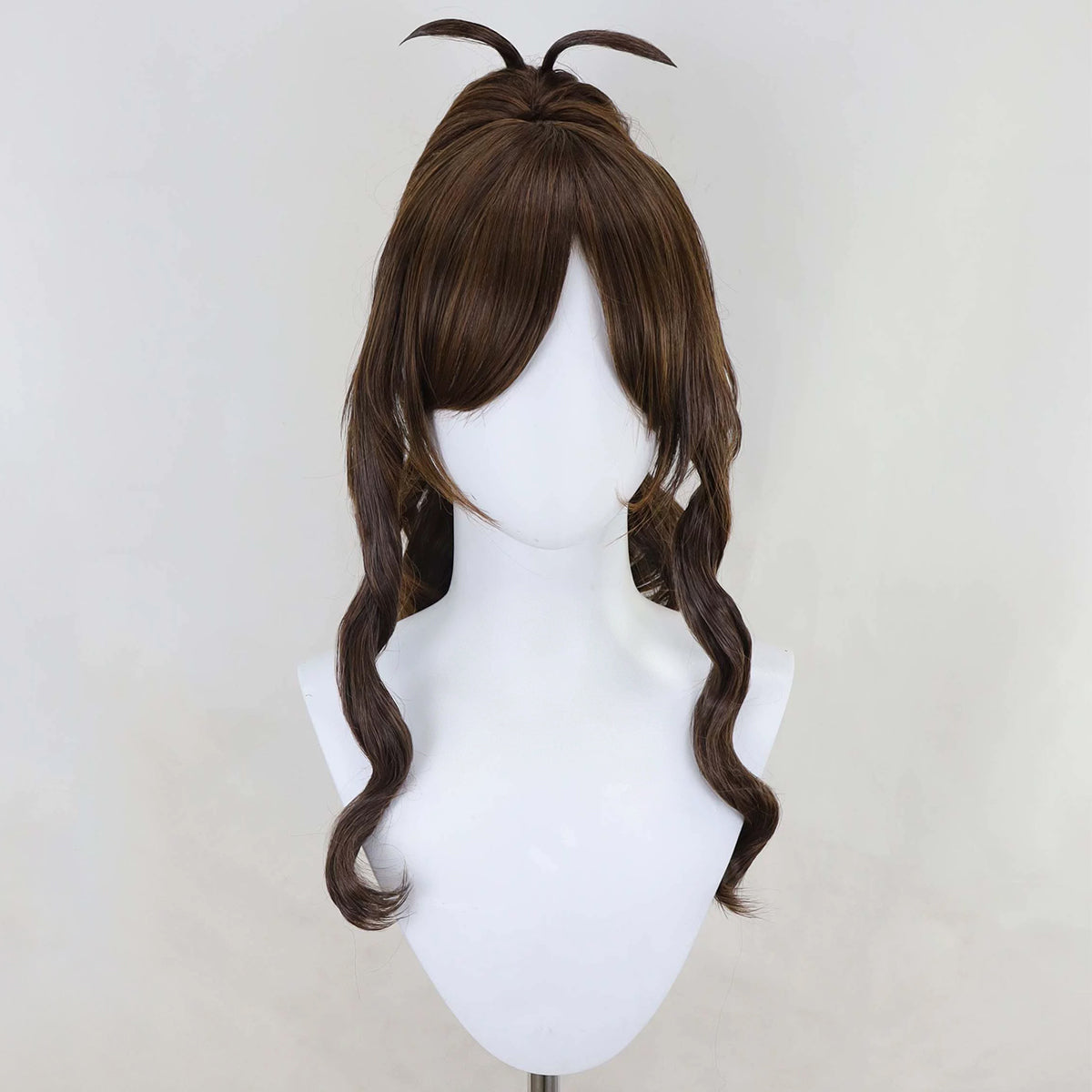 PM Black White PM Hilda Brown Cosplay Wig