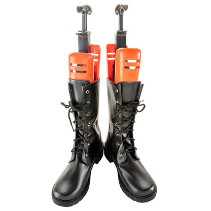 Akatsuki Deidara de Naruto Halloween zapatos blancos botas de Cosplay