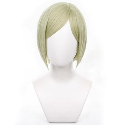 Genshin Impact Yelan Noir Violet Cosplay Perruque