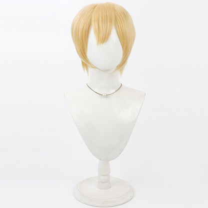 Honkai: Parrucca cosplay Star Rail Welt Yang Brown