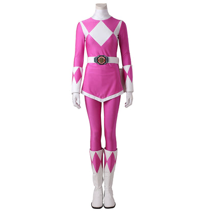 【In Stock】Mighty Morphin Power Rangers Pink Ranger Cosplay Costume