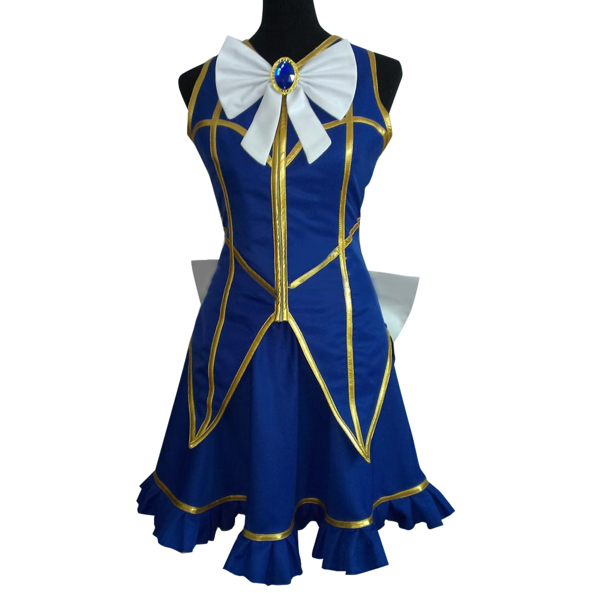 Fairy Tail Lucy Heartfilia Blue Cosplay costume