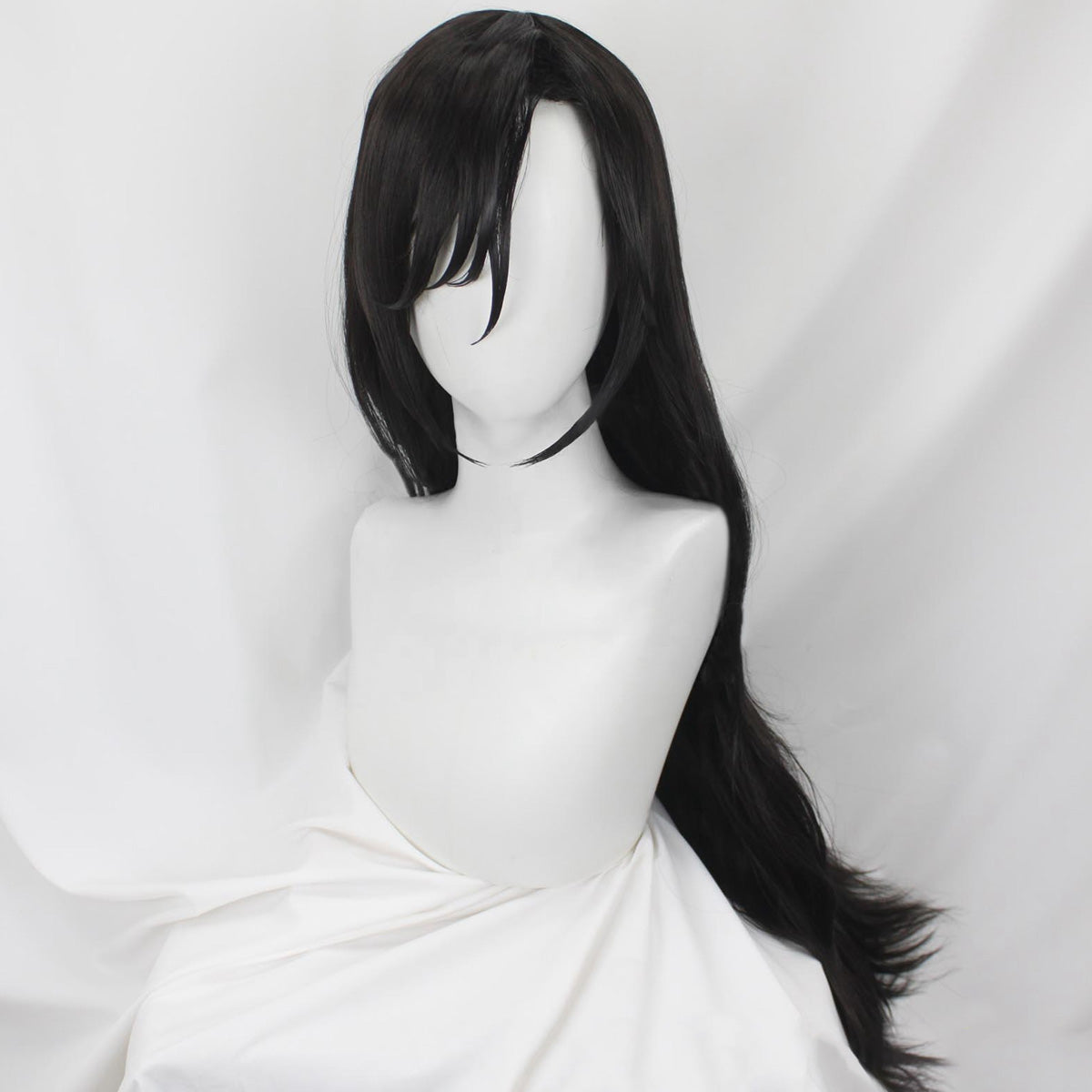 Zhongli von Genshin Impact Halloween braune Cosplay-Perücke
