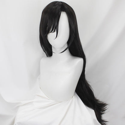 Zhongli von Genshin Impact Halloween braune Cosplay-Perücke