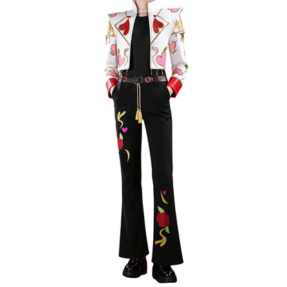 Hazbin Hotel Alastor Valentine's Day Set Cosplay Costume