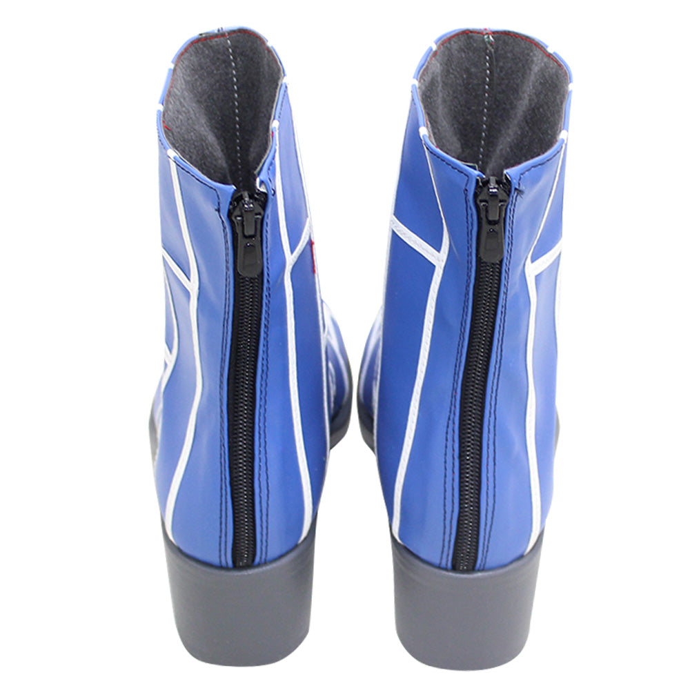 JoJo's Bizarre Adventure Jolyne Cujoh Blue Cosplay Shoes New Edition