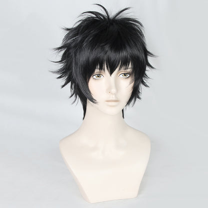 Genshin Impact Yelan Noir Violet Cosplay Perruque