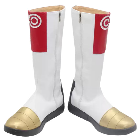 D Ball Xenoverse 3 Male Player MC White Shoes Cosplay Boots