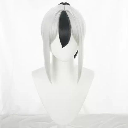 Honkai: Star Rail Arlan Silber Cosplay Perücke