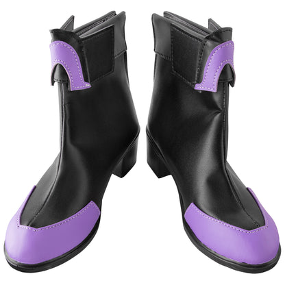 Hyperdimension Neptunia Purple Heart Black Cosplay Shoes