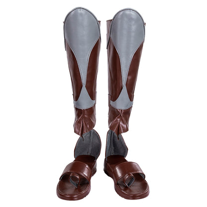 FE: Fortune's Weave Cai Brown Shoes Cosplay Boots